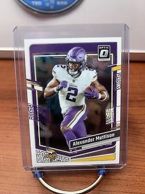 Alexander Mattison 2023 Donruss Optic #121 Minnesota Vikings