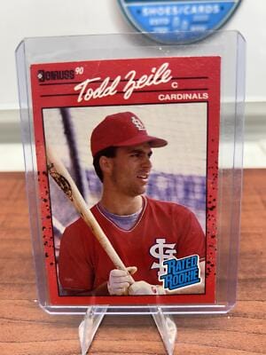 Todd Zeile 1990 Donruss #29b St. Louis Cardinals