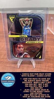 Tracy McGrady 2022-23 Panini Flux Hall Influx #7 Orlando Magic