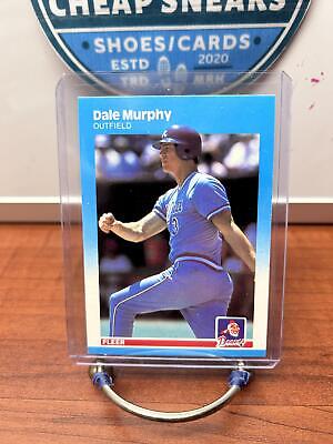 Dale Murphy 1987 Fleer Baseball Card #522 Atlanta Braves