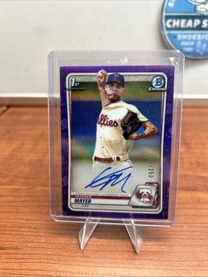 2020 Bowman Chrome - Prospect Auto Gunner Mayer #CPA-GMA Purple /250 (
