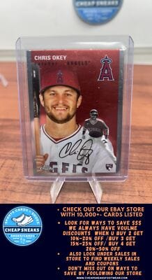 Chris Okey RC 2023 Topps Chrome Platinum Anniversary #156 Los Angeles