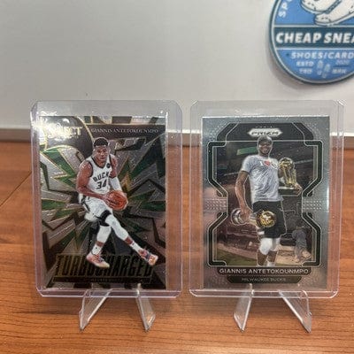 GIANNIS ANTETOKOUNMPO 2021-22 Panini Select Turbocharged Insert #7 Buc