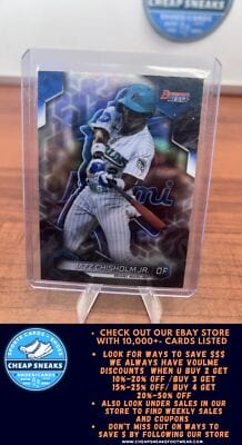 Jazz Chisholm Jr. 2023 Bowman's Best Refractors #21 Miami Marlins