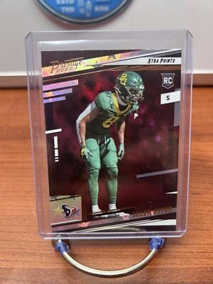 Jalen Pitre RC 2022 Panini Prestige Xtra Points Astral #373 Houston Te