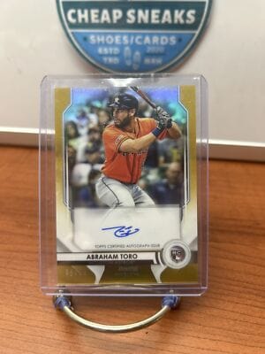 Abraham Toro AU,SN 2020 Bowman Sterling Rookie Autos Gold #BSRA-AT Ast
