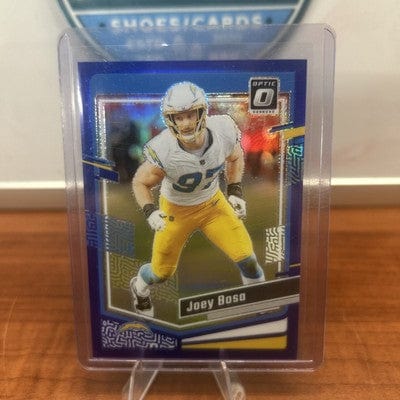Joey Bosa 2023 Donruss Optic #103 Blue Halo Prizm Los Angeles Chargers