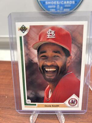 Ozzie Smith 1991 Upper Deck #162b St. Louis Cardinals