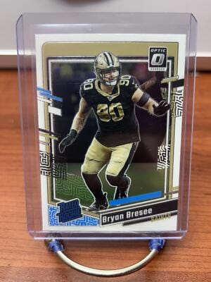 Bryan Bresee RC 2023 Donruss Optic #276 New Orleans Saints