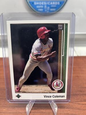 Vince Coleman 1989 Upper Deck #253 St. Louis Cardinals