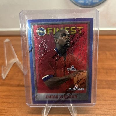 1995-96 Topps Finest - #144 Chris Webber
