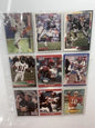 Atlantan Falcons Lot (9) Jeff George 1995 Sportsflix ,Andre Rison 95 U