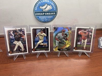 San Francisco Giants 2025 Topps Sieres 1 Chapman, Wade Jr.,Webb, Yastr