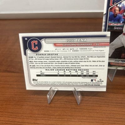 José Tena 2024 Bowman RC Cleveland Guardians Rookie #30