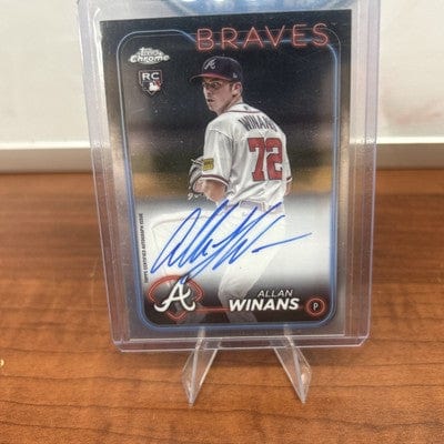 2024 Topps Chrome Auto Rc Allan Winans