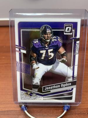 Jonathan Ogden 2023 Donruss Optic #13 Baltimore Ravens