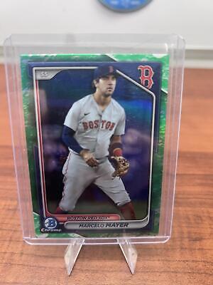 2024 Bowman #BCP-44 Marcelo Mayer Chrome Prospects Lunar Glow Refracto