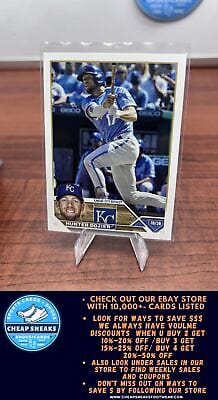 Hunter Dozier 2023 Topps Kansas City Royals #KCR-12 Kansas City Royals