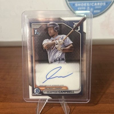 2024 Bowman Chrome - Prospect Autographs Clayton Campbell #CPA-CCA RC