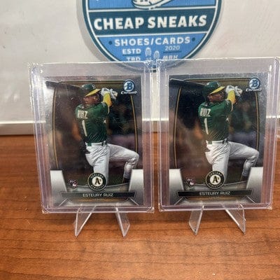 Esteury Ruiz (RC) 2023 Bowman Chrome Rookie Card #46 Oakland Athletics