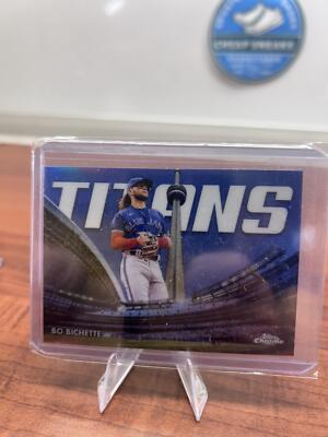 Bo Bichette 2023 Topps Chrome Titans #CT-7 Toronto Blue Jays