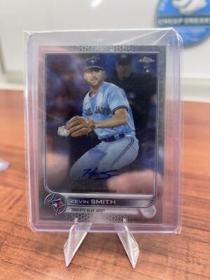 Kevin Smith AU 2022 Topps Chrome Rookie Autographs #RA-KS Toronto Blue