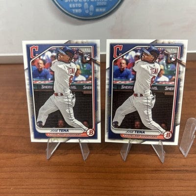 José Tena 2024 Bowman RC Cleveland Guardians Rookie #30