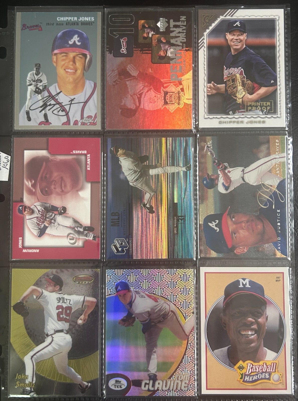 Atlanta Braves 70 + Different Lot Varations of Braves from years 1975-
