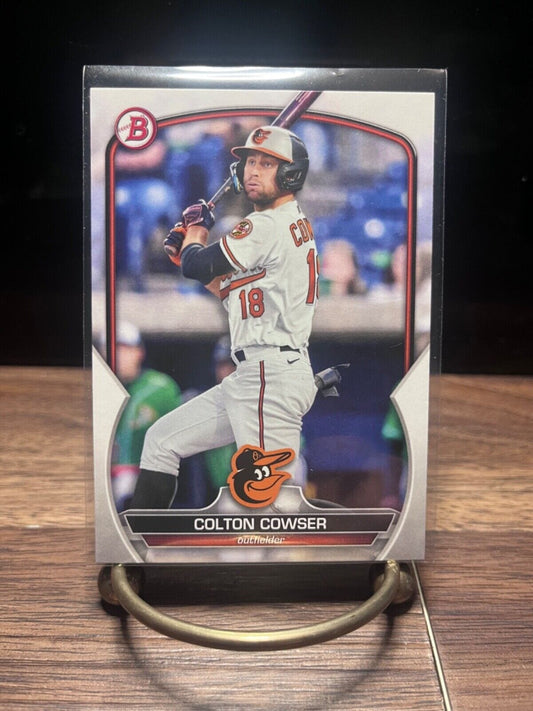 Colton Cowser 2023 Bowman Prospect Baseball Card #BP-144 Baltimore Ori