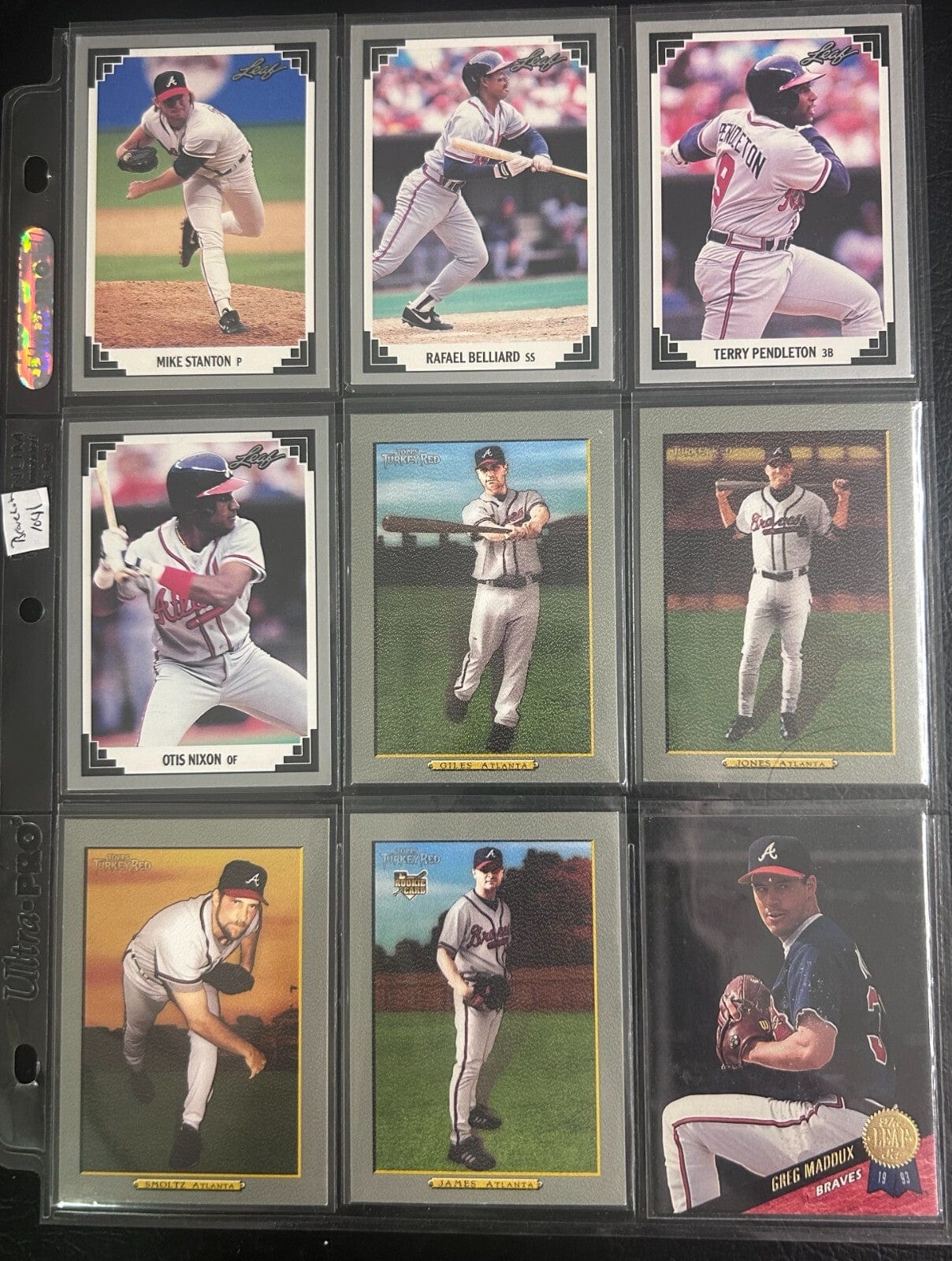 Atlanta Braves 70 + Different Lot Varations of Braves from years 1975-