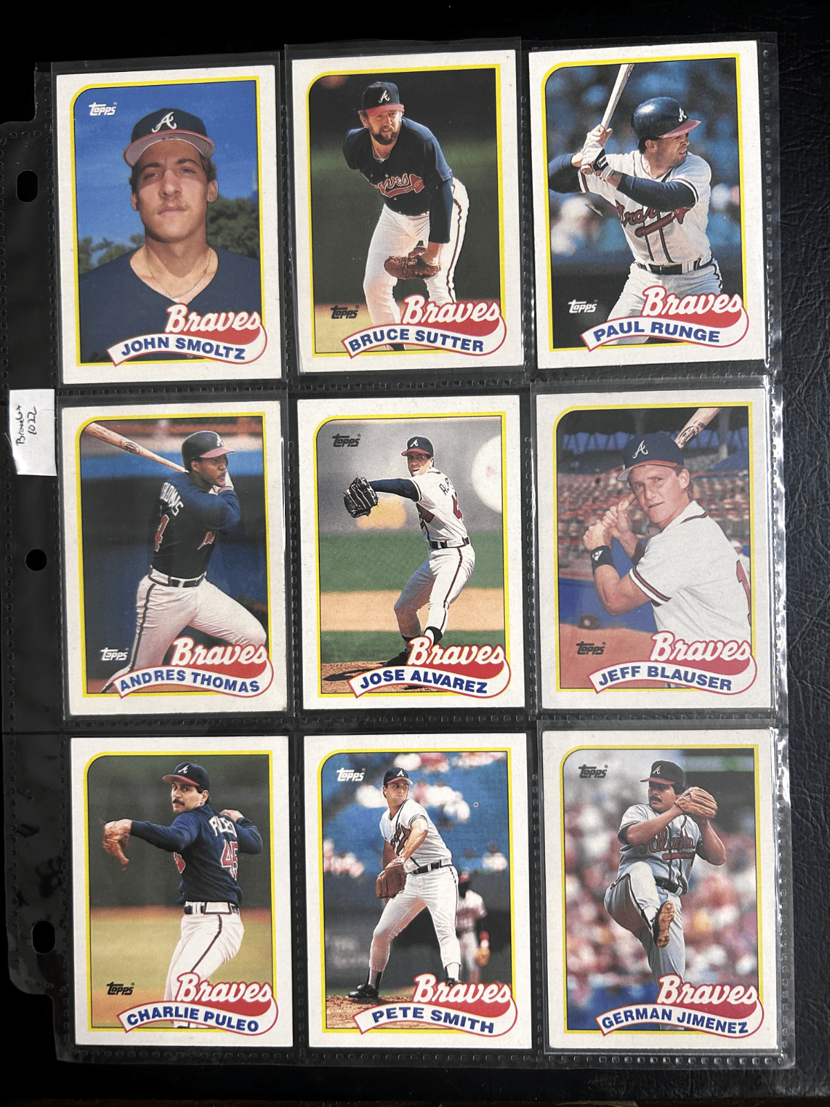 Atlanta Braves 70 + Different Lot Varations of Braves from years 1975-