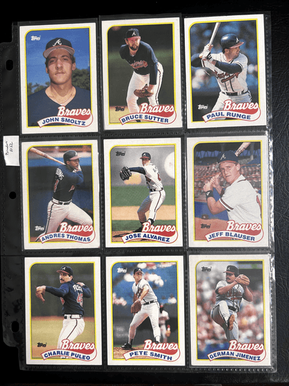 Atlanta Braves 70 + Different Lot Varations of Braves from years 1975-