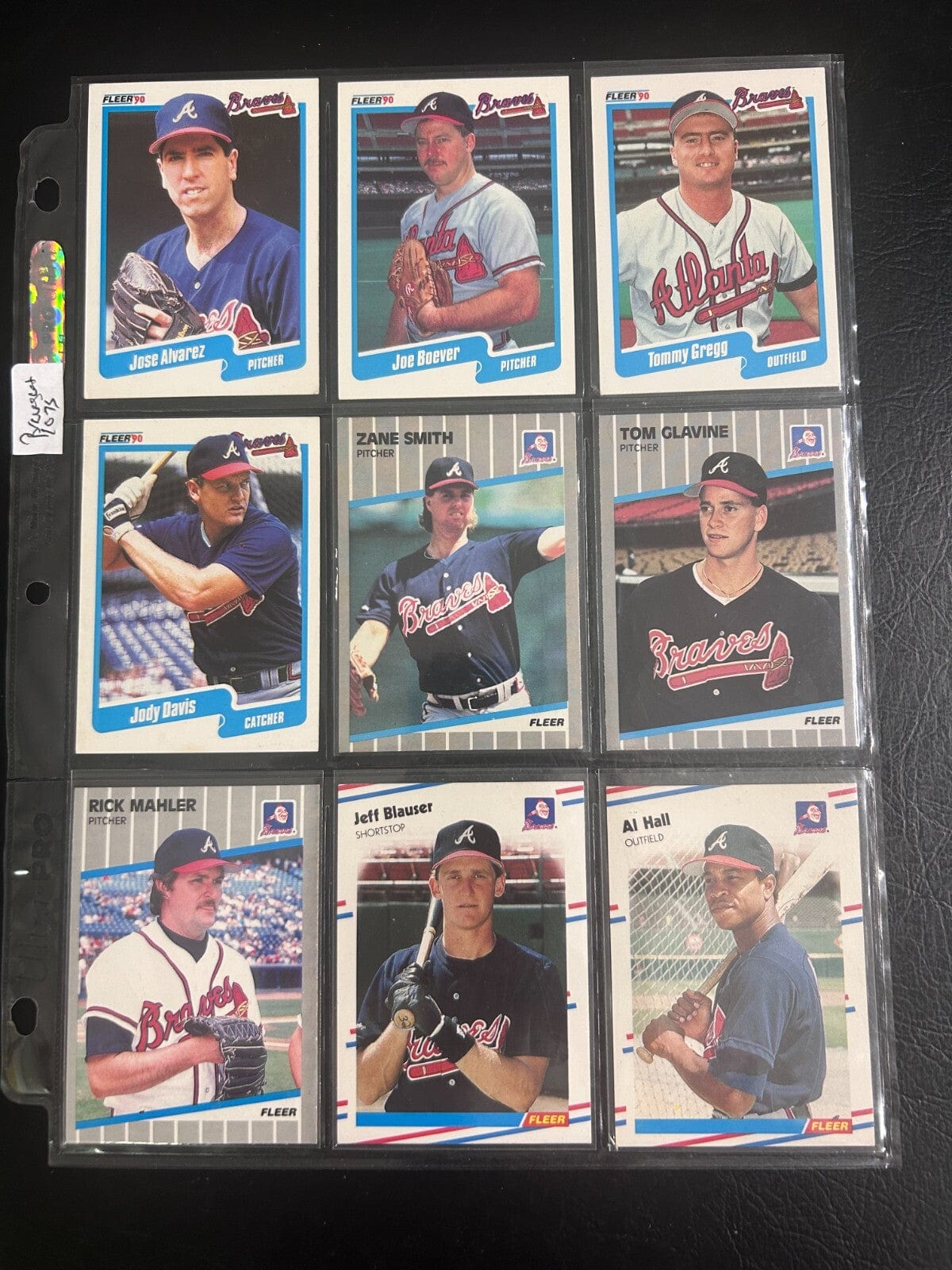 Atlanta Braves 70 + Different Lot Varations of Braves from years 1975-