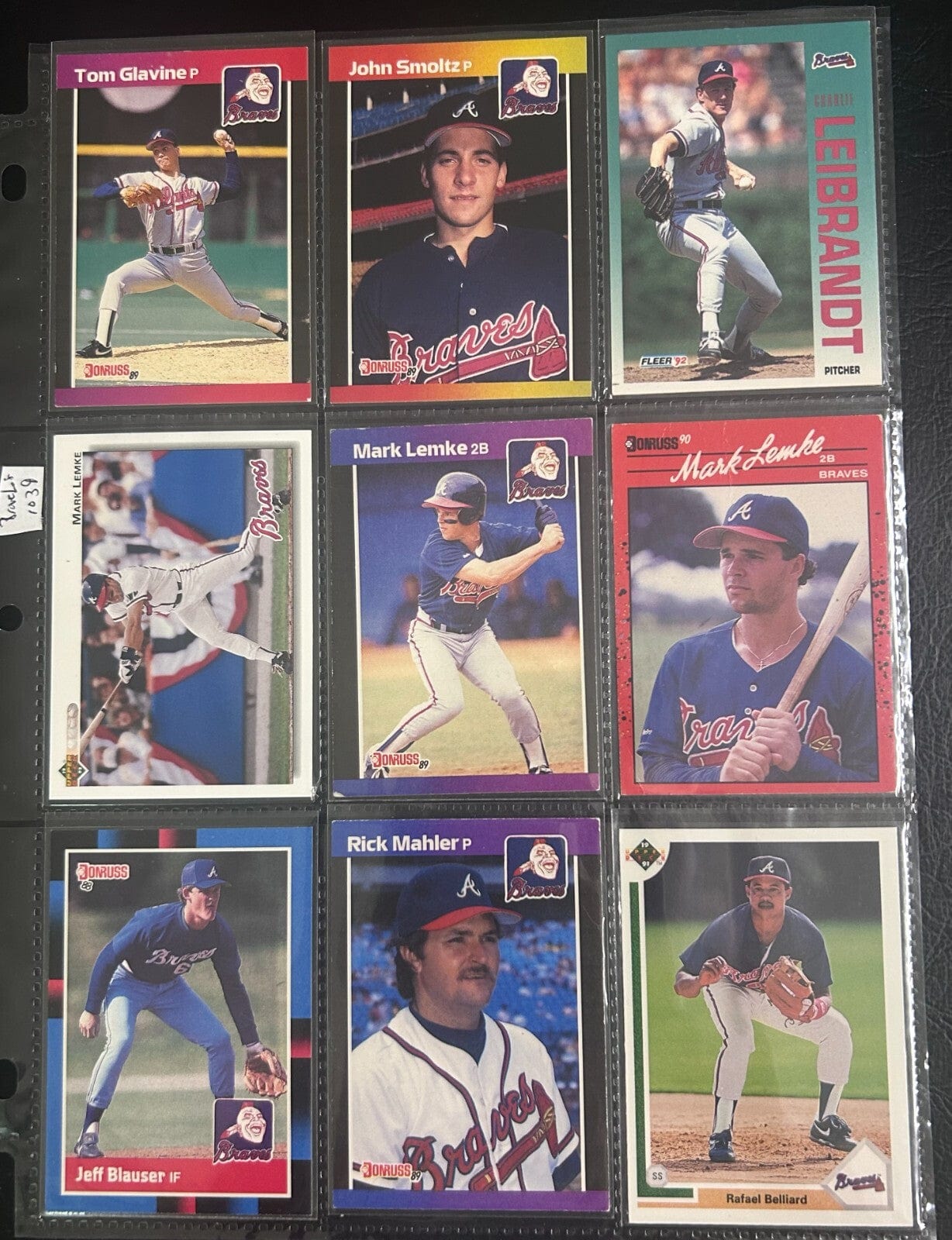 Atlanta Braves 70 + Different Lot Varations of Braves from years 1975-