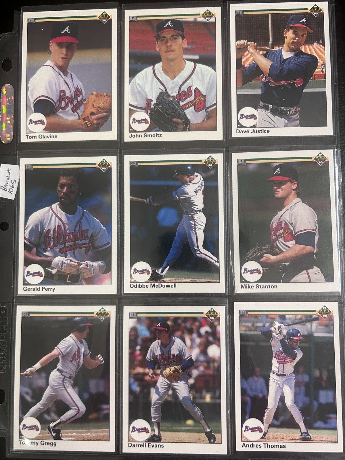 Atlanta Braves 70 + Different Lot Varations of Braves from years 1975-