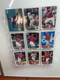 Clevland Indians/ Guardians Lots (9) Card with multiple varations to c