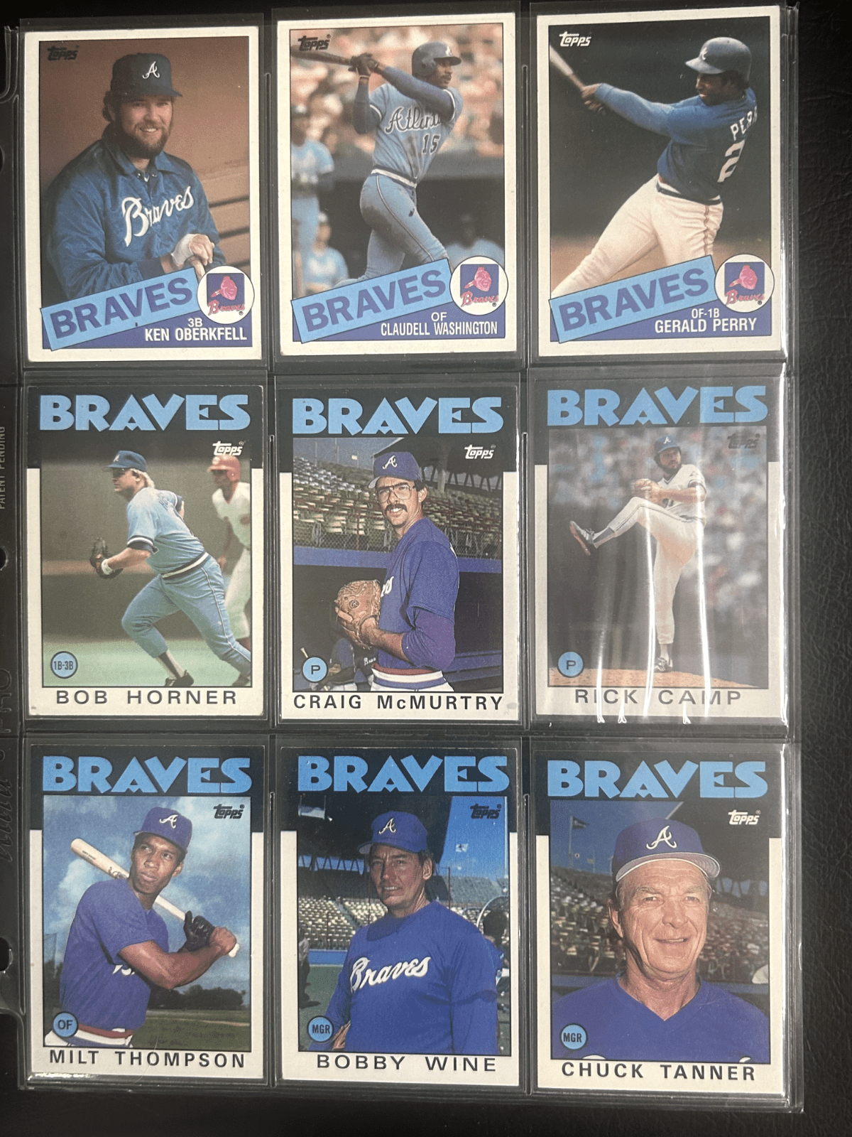 Atlanta Braves 70 + Different Lot Varations of Braves from years 1975-