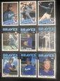 Atlanta Braves 70 + Different Lot Varations of Braves from years 1975-