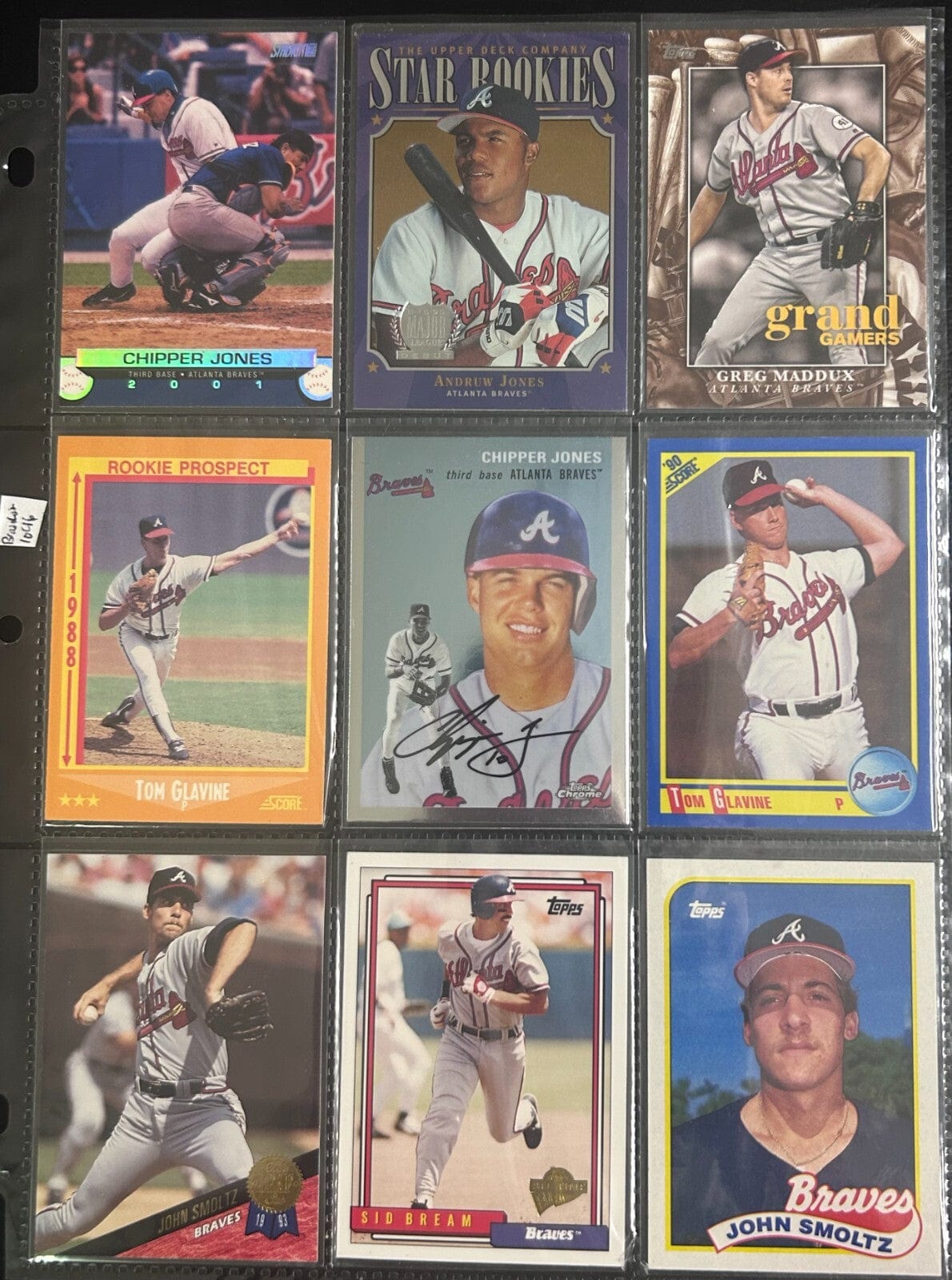 Atlanta Braves 70 + Different Lot Varations of Braves from years 1975-