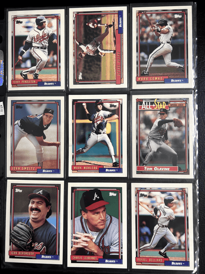 Atlanta Braves 70 + Different Lot Varations of Braves from years 1975-