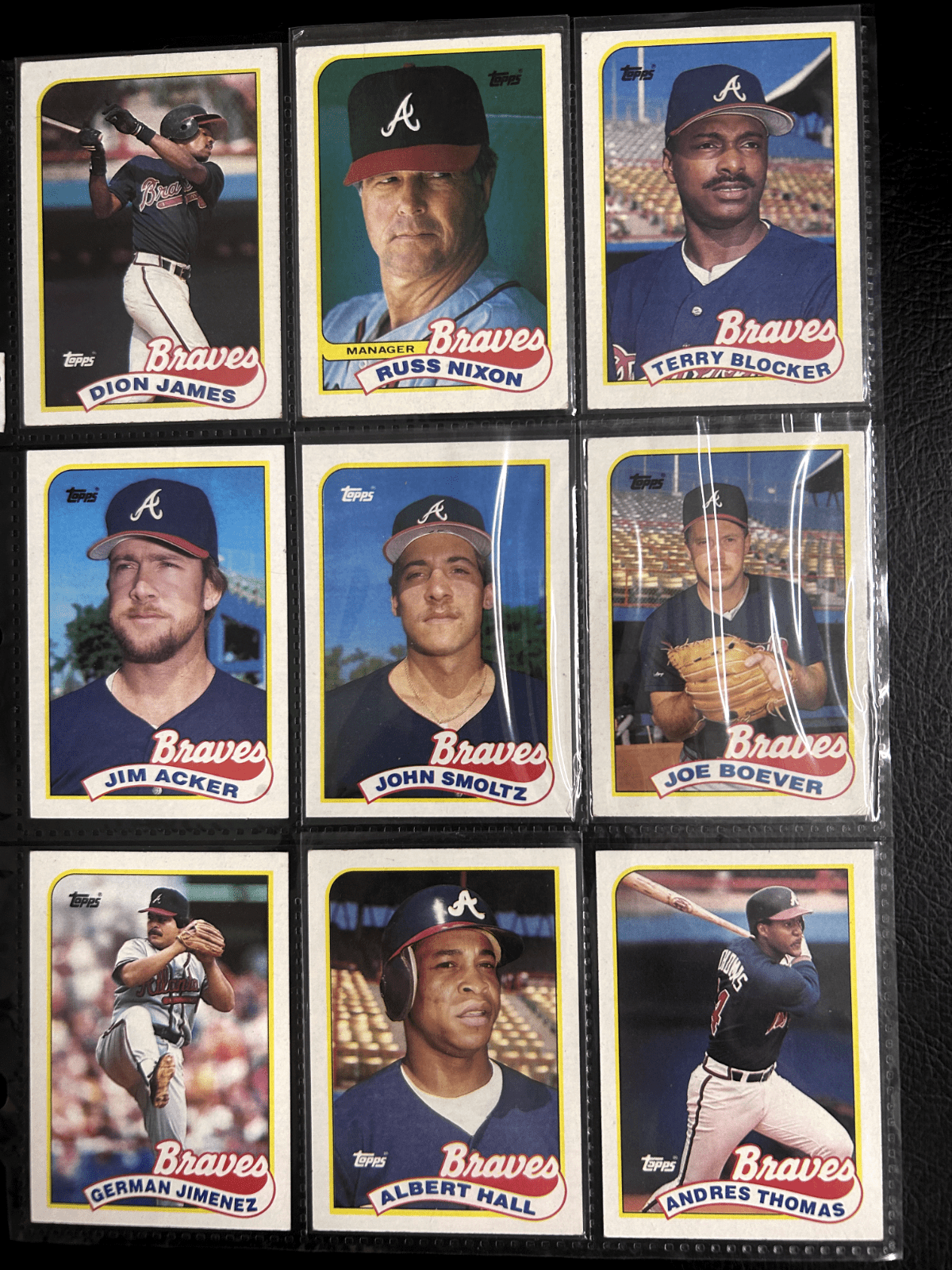 Atlanta Braves 70 + Different Lot Varations of Braves from years 1975-