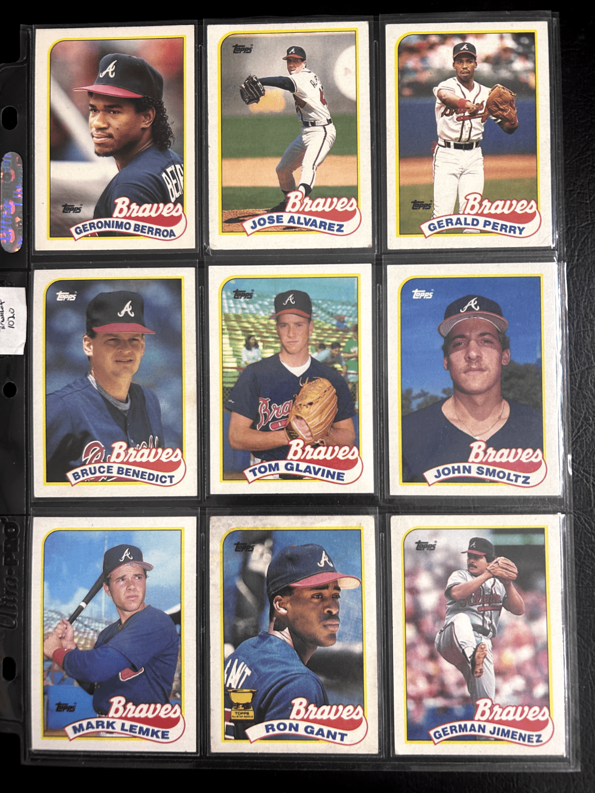 Atlanta Braves 70 + Different Lot Varations of Braves from years 1975-