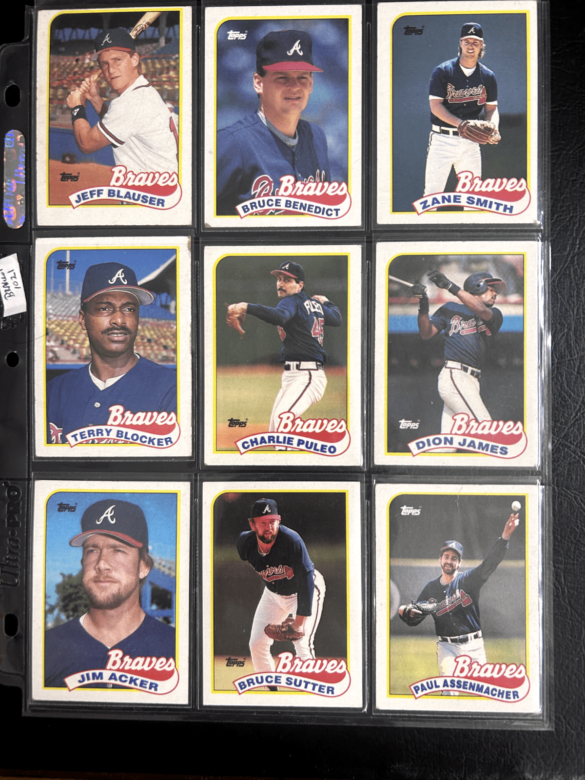 Atlanta Braves 70 + Different Lot Varations of Braves from years 1975-