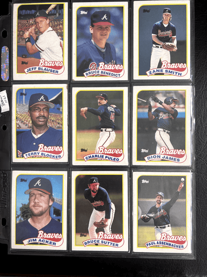 Atlanta Braves 70 + Different Lot Varations of Braves from years 1975-