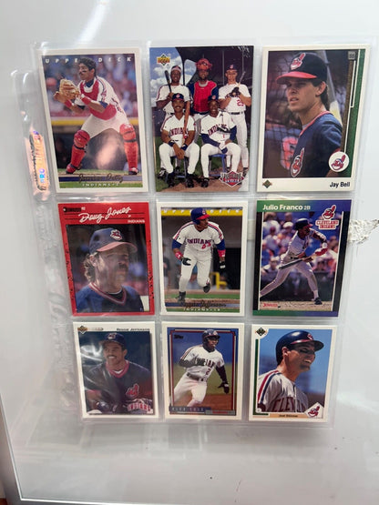 Clevland Indians/ Guardians Lots (9) Card with multiple varations to c