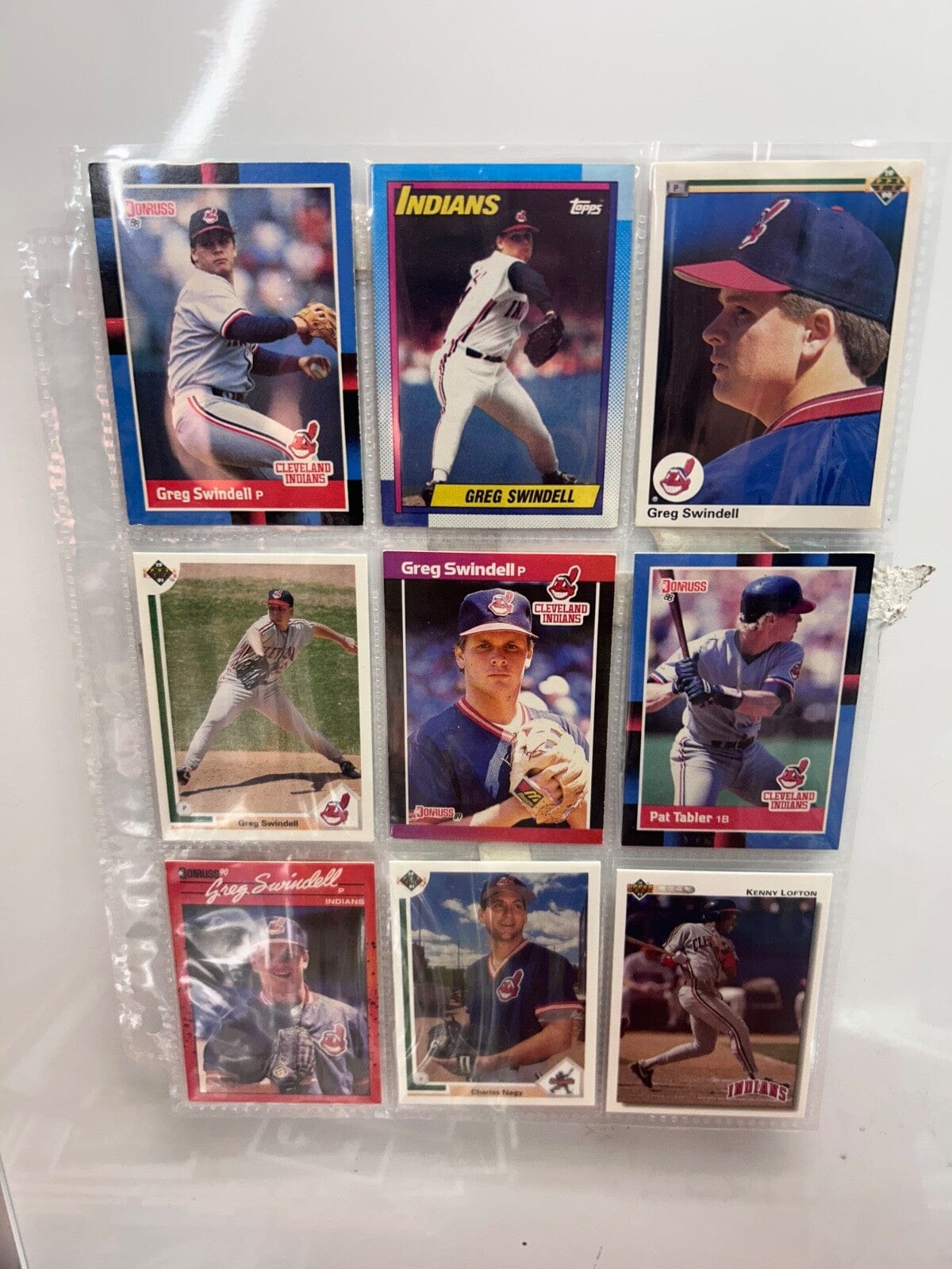 Clevland Indians/ Guardians Lots (9) Card with multiple varations to c
