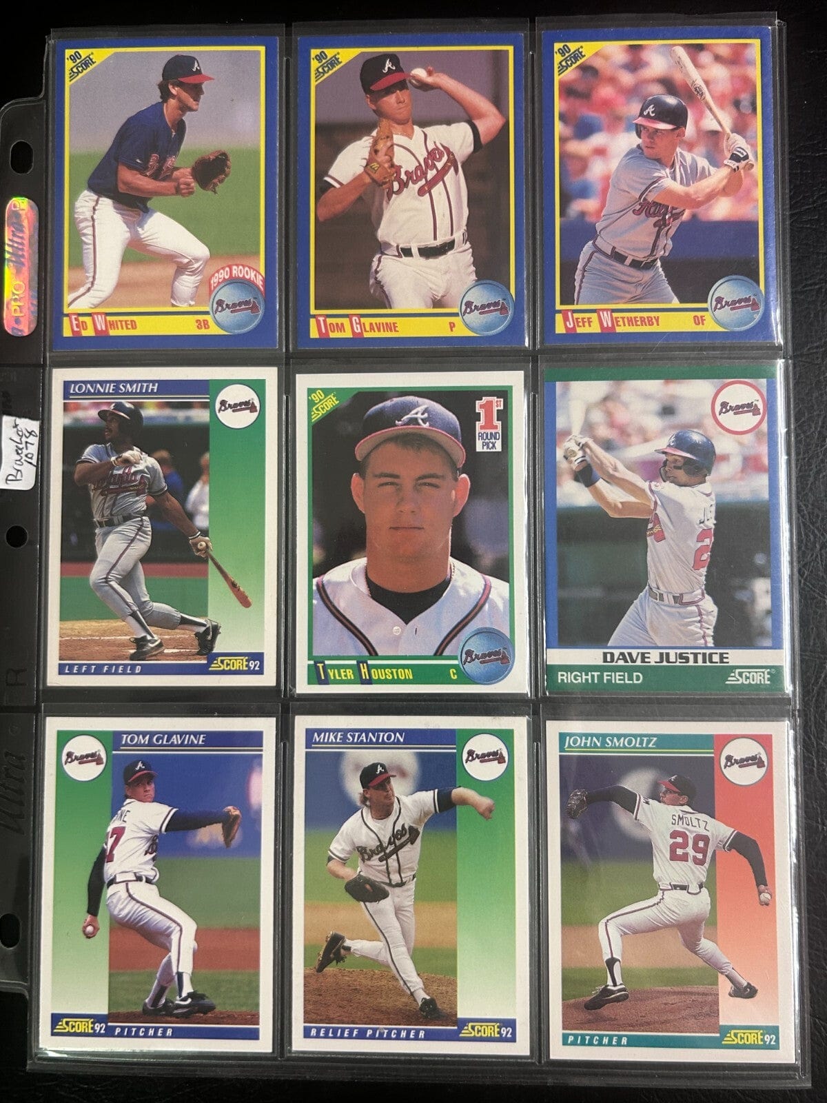 Atlanta Braves 70 + Different Lot Varations of Braves from years 1975-