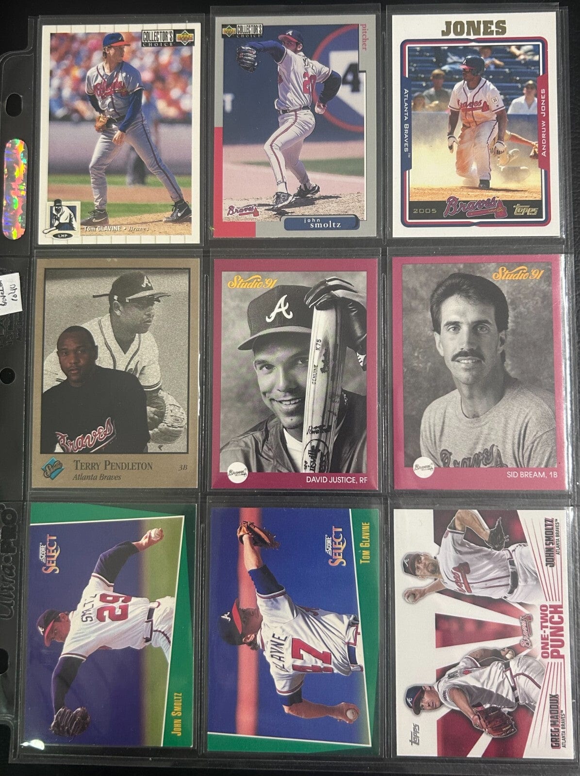 Atlanta Braves 70 + Different Lot Varations of Braves from years 1975-
