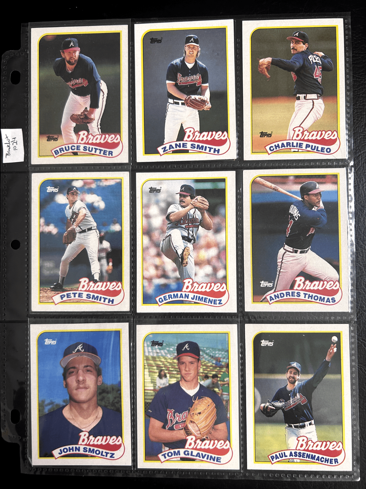 Atlanta Braves 70 + Different Lot Varations of Braves from years 1975-