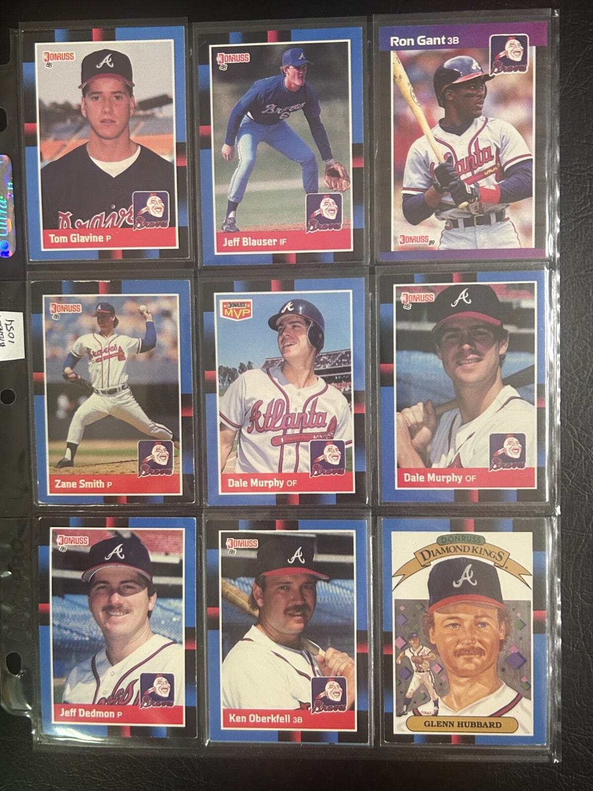 Atlanta Braves 70 + Different Lot Varations of Braves from years 1975-